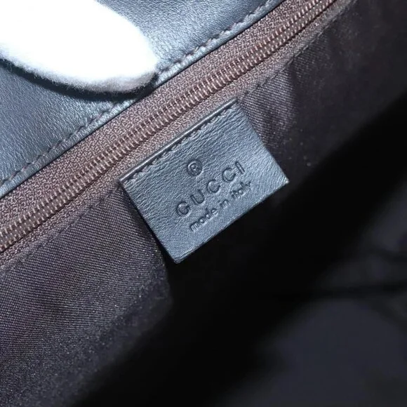 GUCCI GG Canvas Tote Bag Beige Gold 002 1097 2404 Auth 141857 - Picture 11 of 16